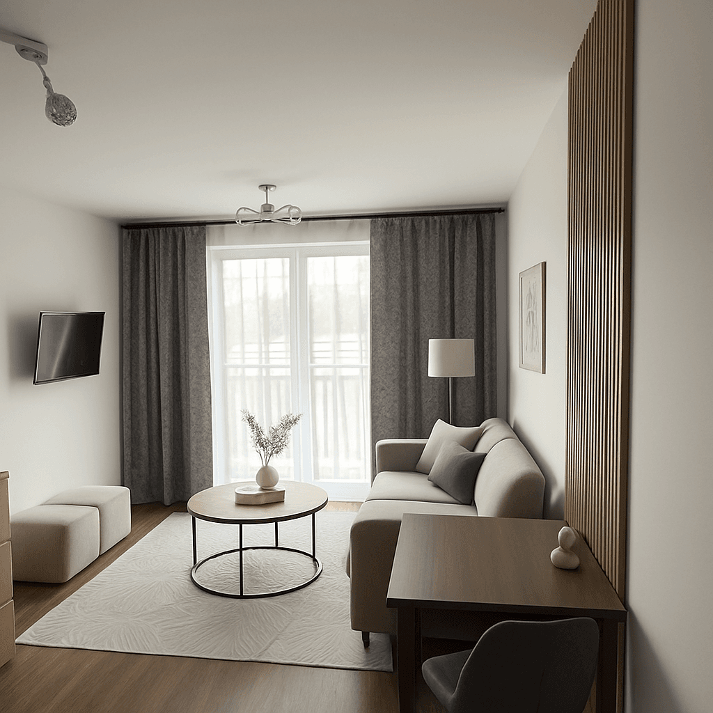 Оренда 2-кімнатної квартири, 32 м², Кжижки, Вроцлав