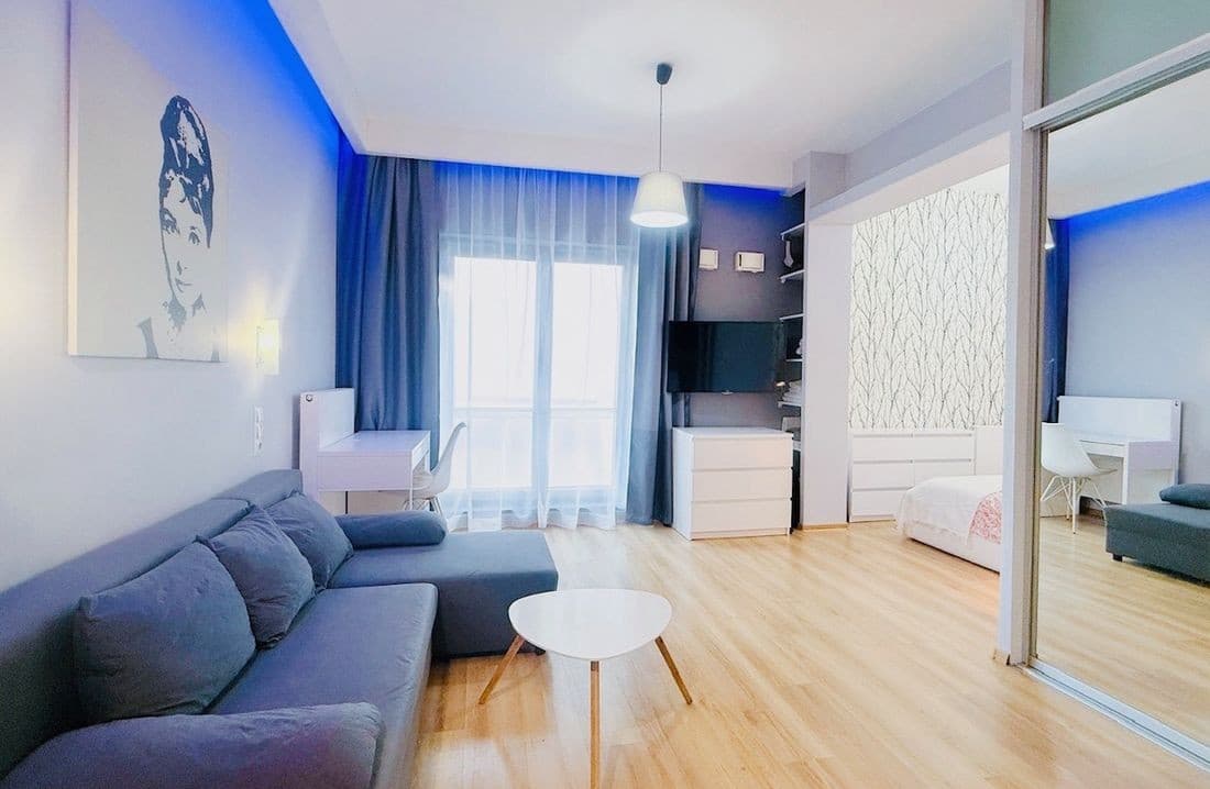 Moderne 2-Zimmer-Wohnung in Plac Grunwaldzki, 36 m²