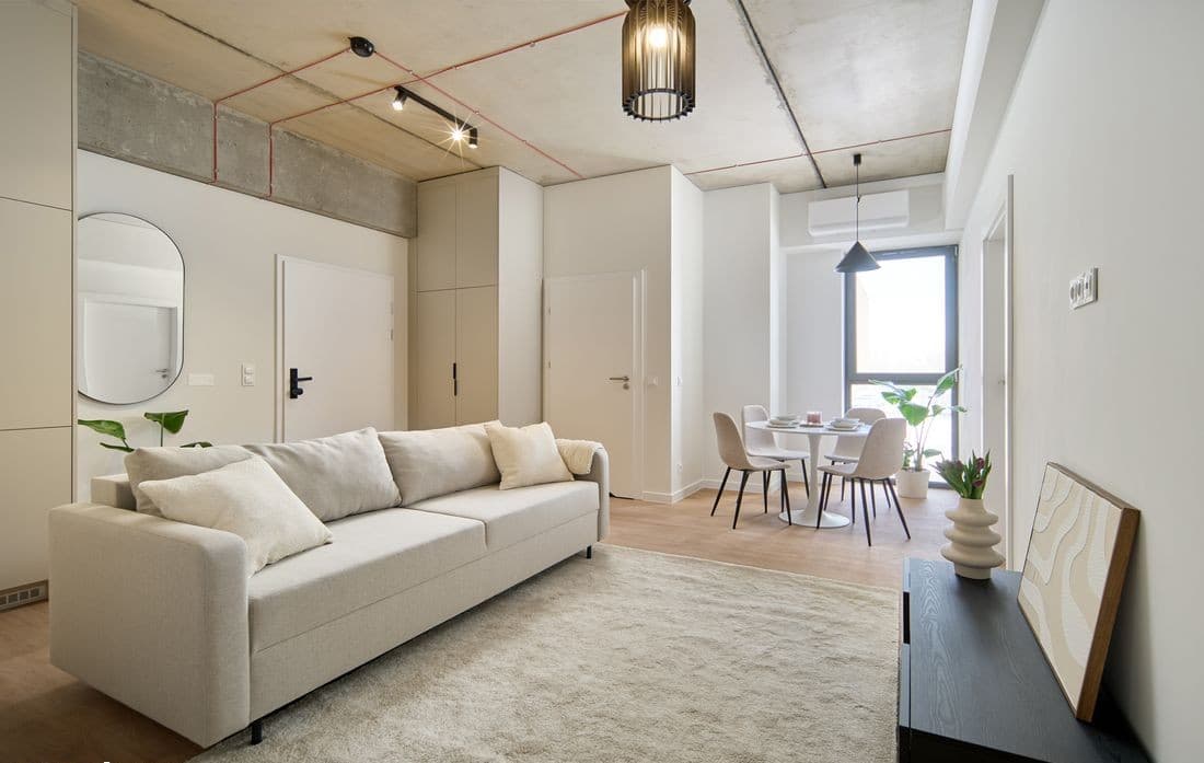 3 rooms | First stay | Co-working | Fitness | Pet Friendly
