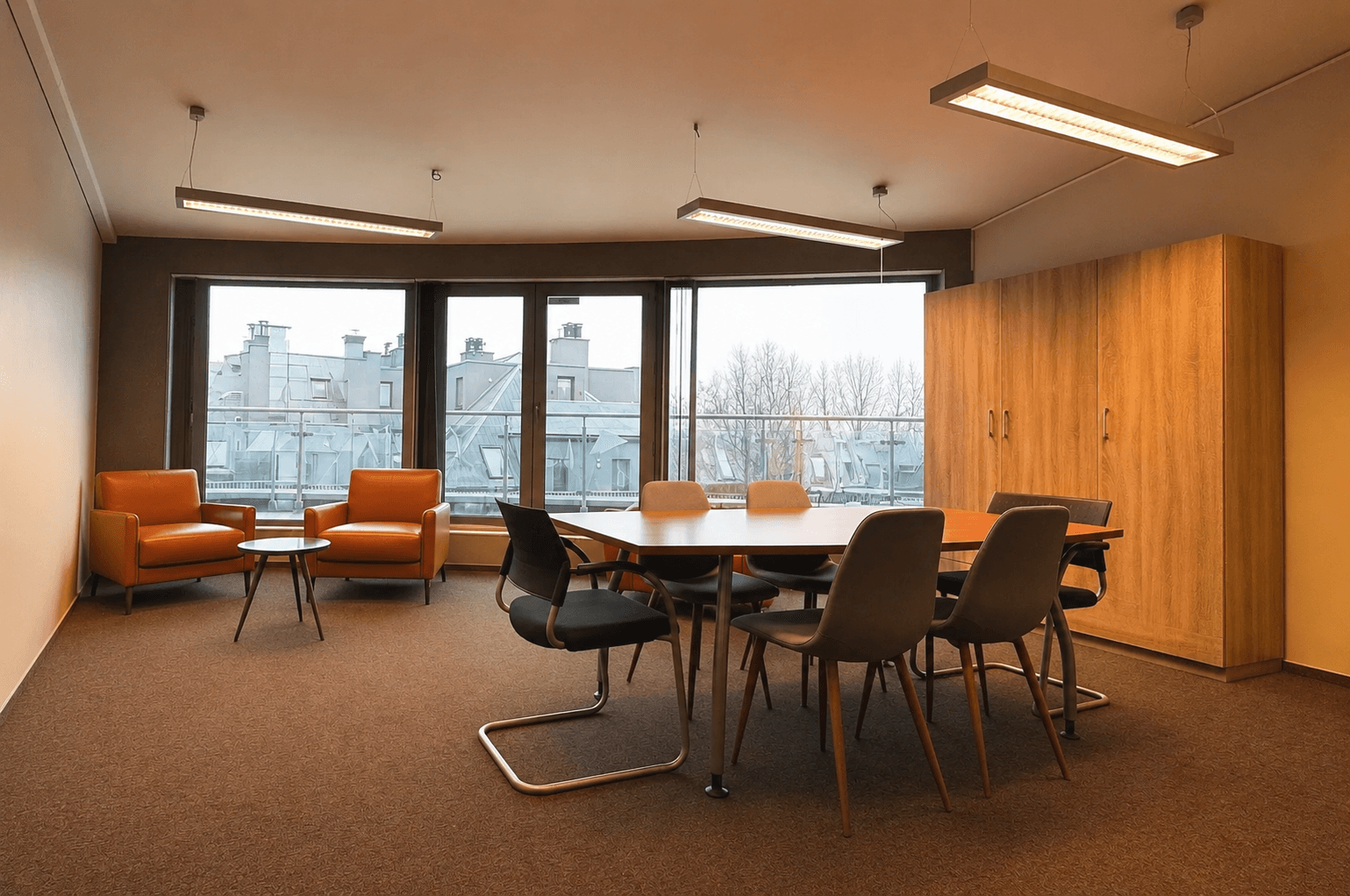 Büro 105,5 m² mit Terrasse und Garage – sofort verfügbar | Wrocław