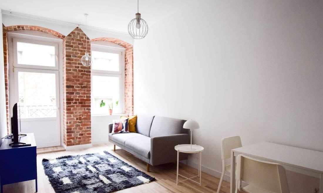 Stylowe mieszkanie z balkonem – 2 pokoje + aneks, Wrocław Śródmieście