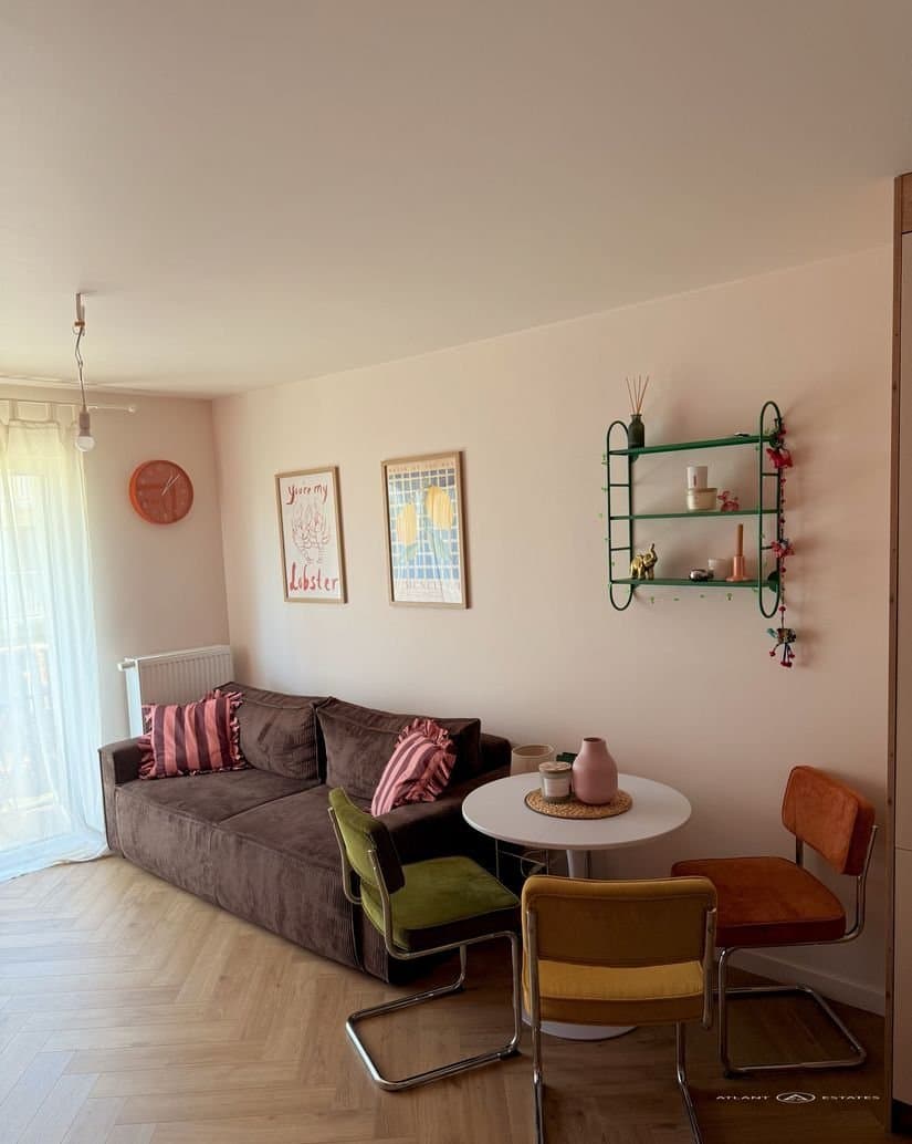 Moderne Wohnung zur Miete in Wrocław Stabłowice, 2 Zimmer, 37 m²