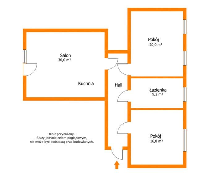 Wohnung - 3 Zimmer - 90 m² - ul. Wojska Polskiego Szamotuły