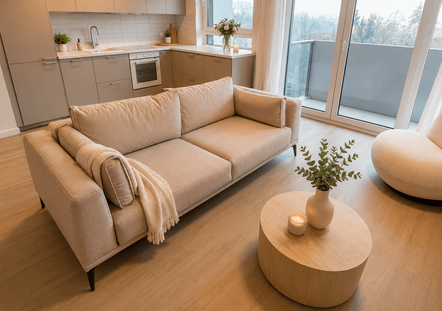 Racławicka Platinum | 2 Zimmer | Klimaanlage | Erster Mietvertrag