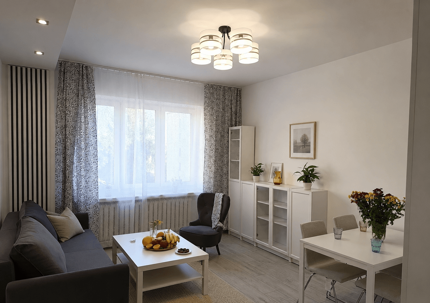 2 camere, cucina separata, 42m2, ZONA RELAX