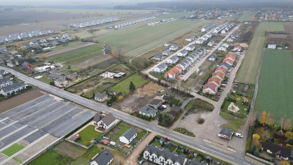 Działka - 845 m² - ul. Poznańska Dachowa