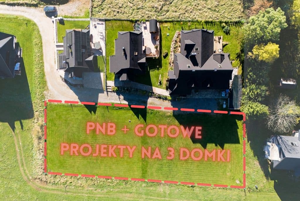 Участок - 1600 м² - ул. Stary Bór Murzasichle