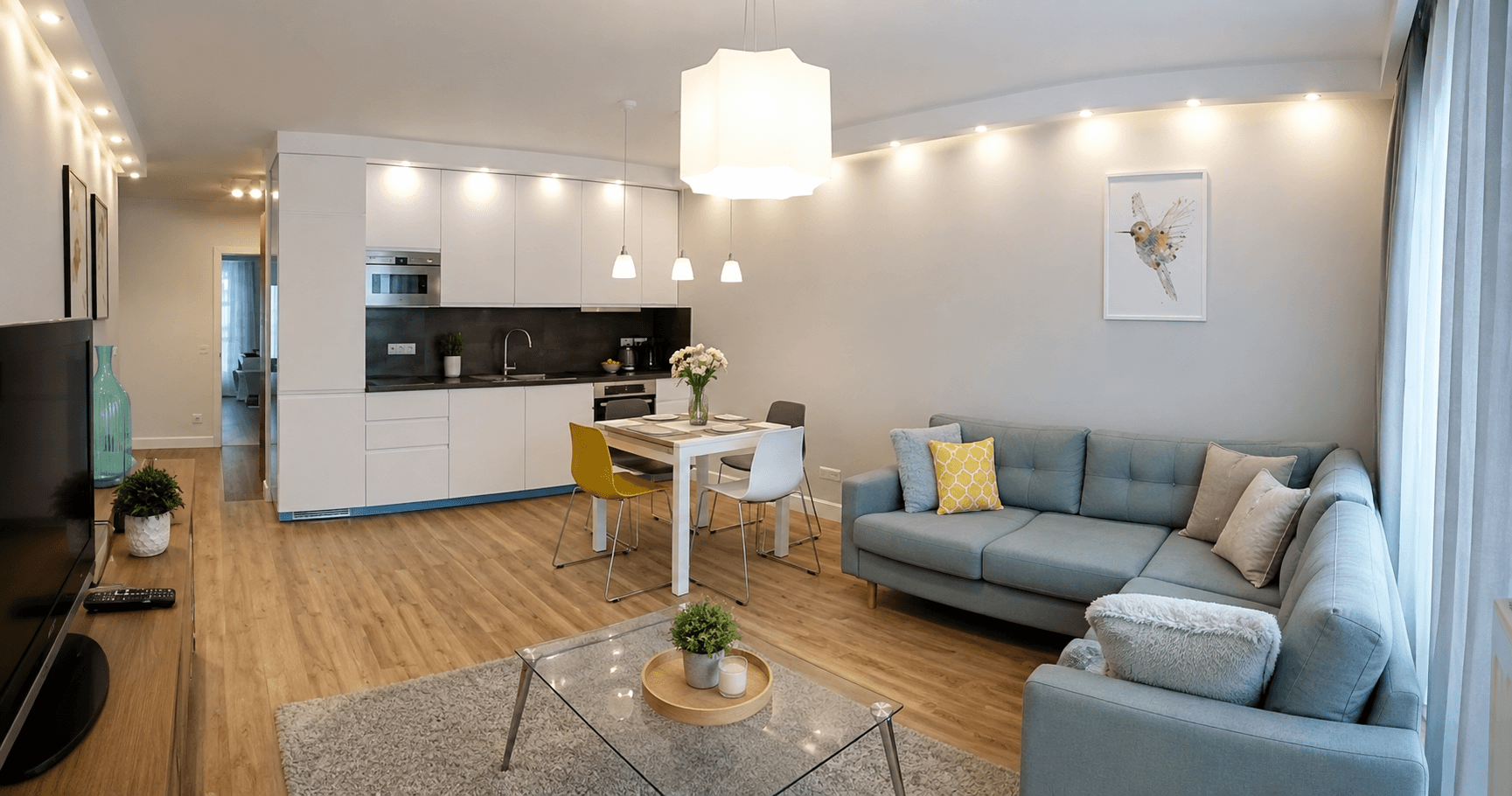Appartamento in affitto a Powstańców Śląskich, 3 stanze, 61 m²