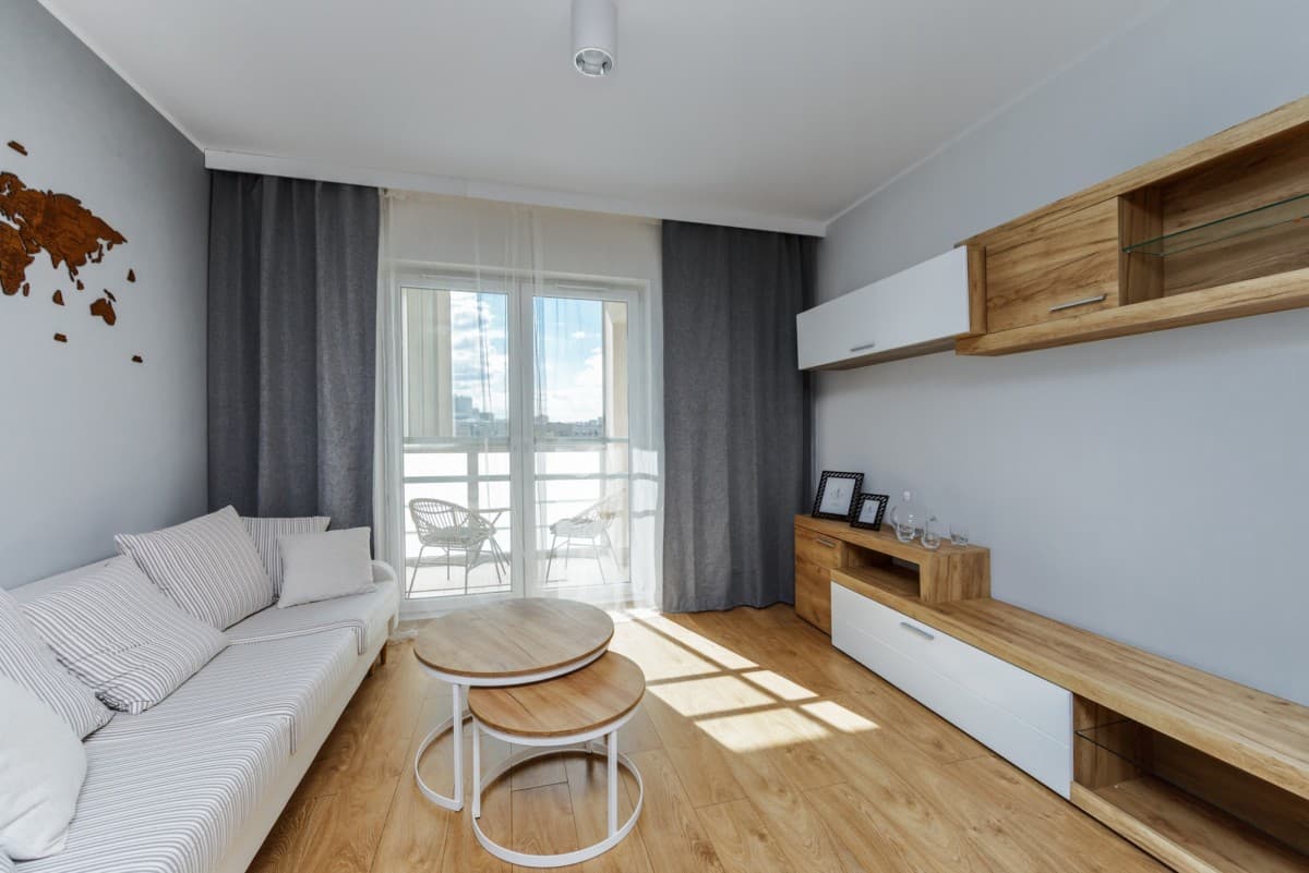 Квартира в аренду 2 комнаты 48 м² в Варшаве, Мокотов Служевец