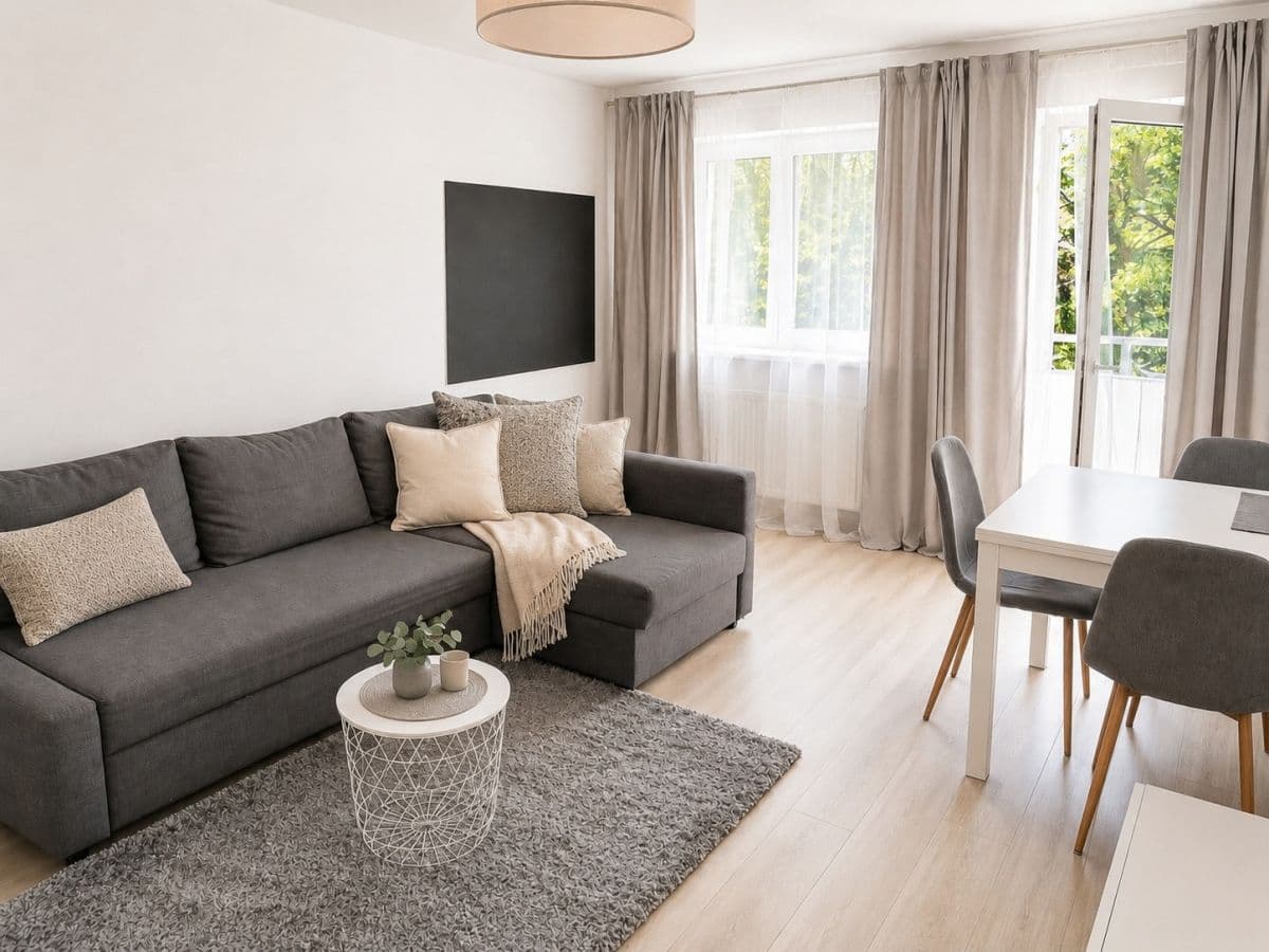 Bright 2-Room Apartment in Sady Żoliborskie, 41.5 m²