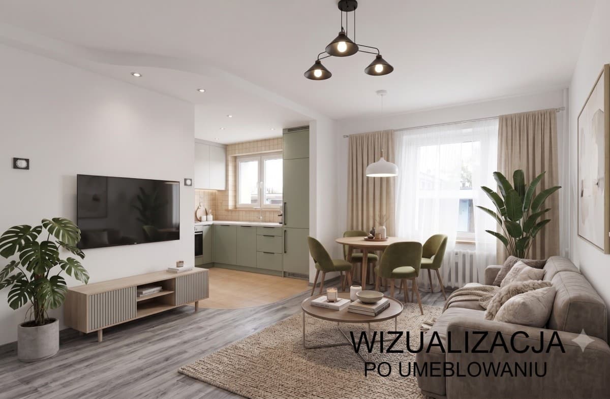 Квартира - 3 комнаты - 54 м² - ал. Майовая Гливице