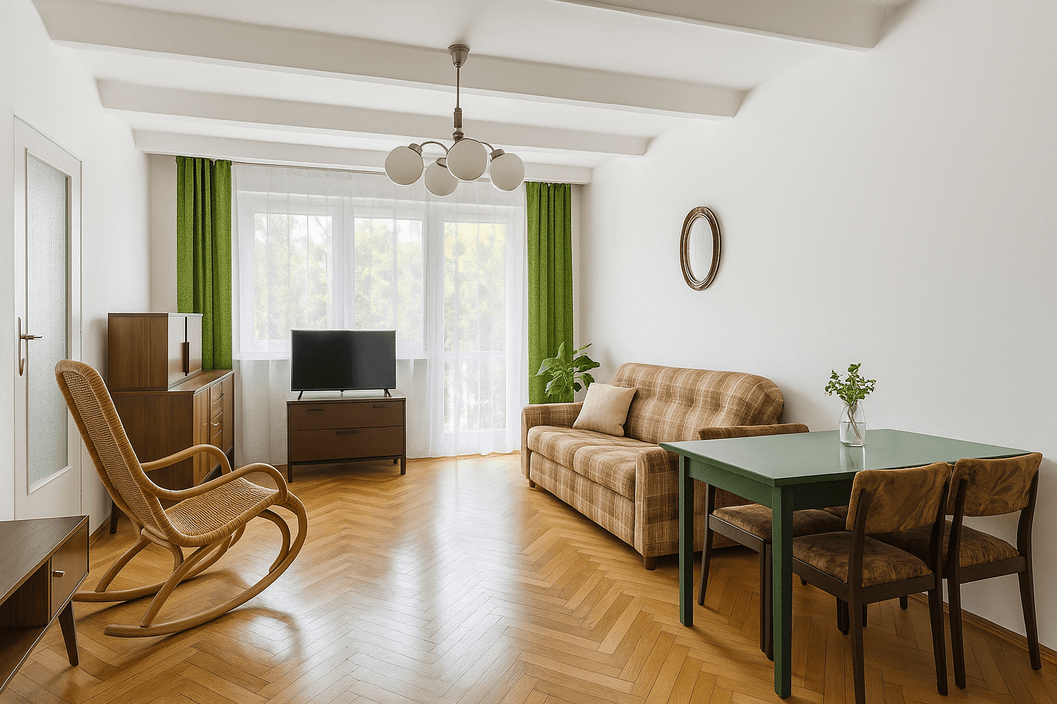 Two-room apartment, perfect for investment