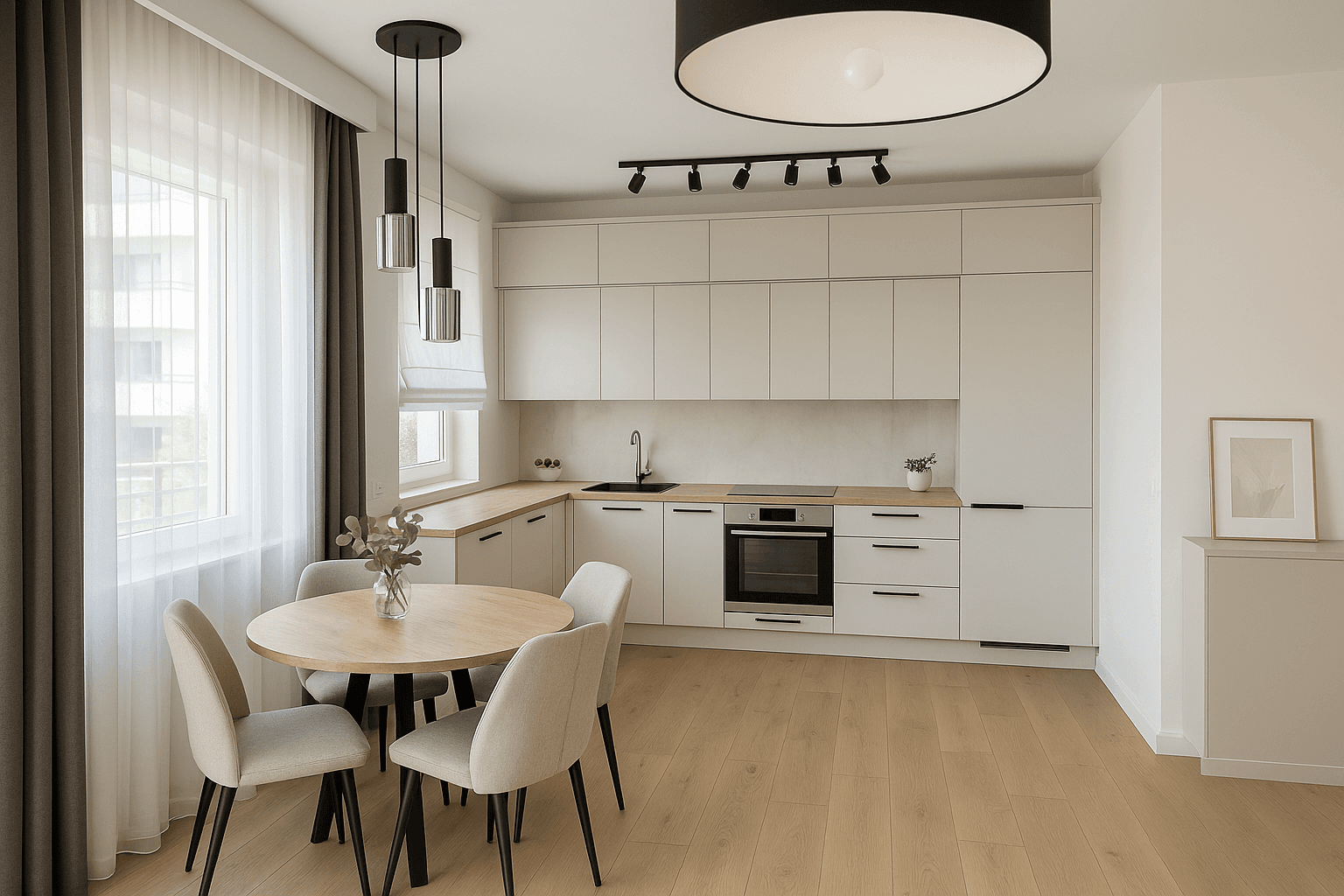 Nowoczesne 2-pokojowe mieszkanie na wynajem w Fabrycznej, 46 m²