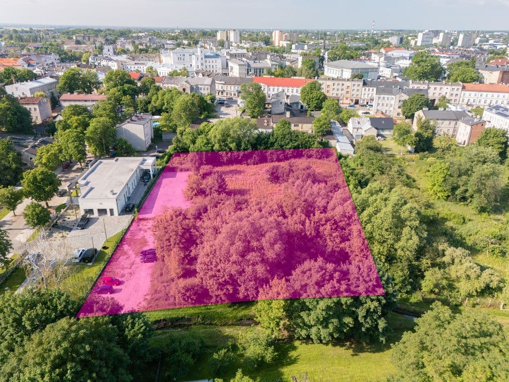 Działka - 6693 m² - ul. Cmentarna Piotrków Trybunalski