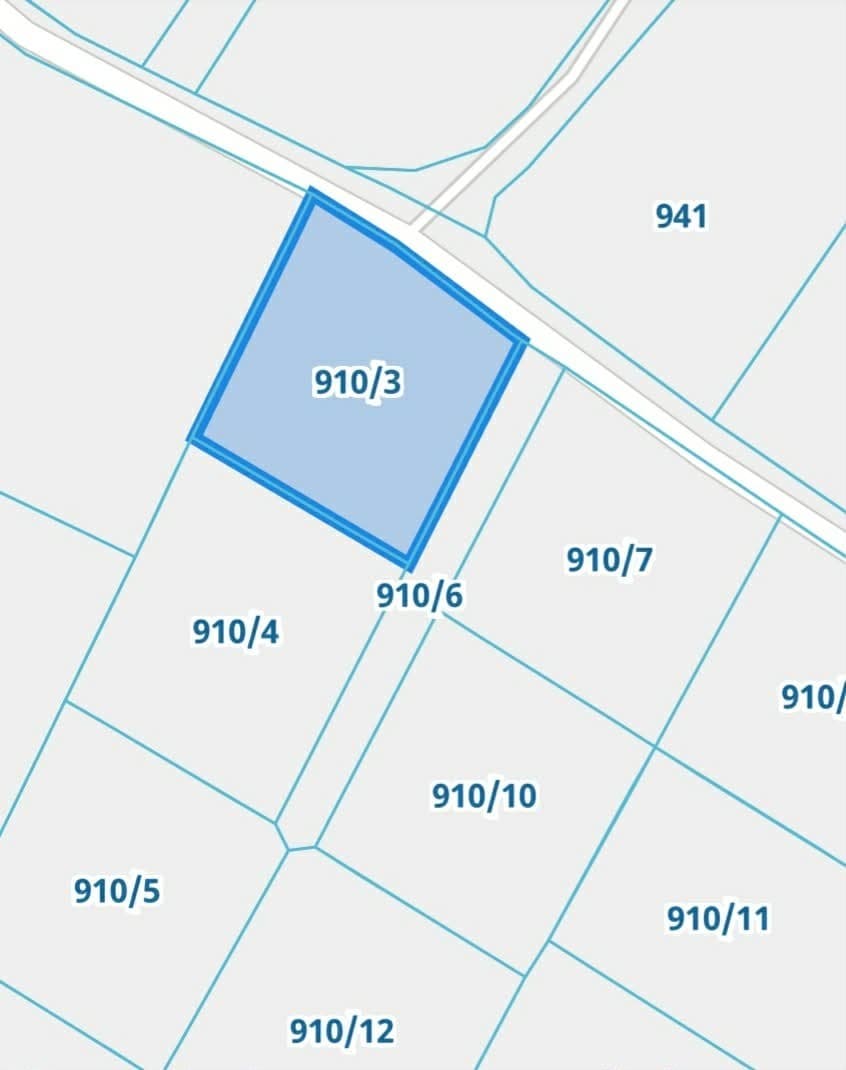 Działka - 933 m² - Wola Batorska