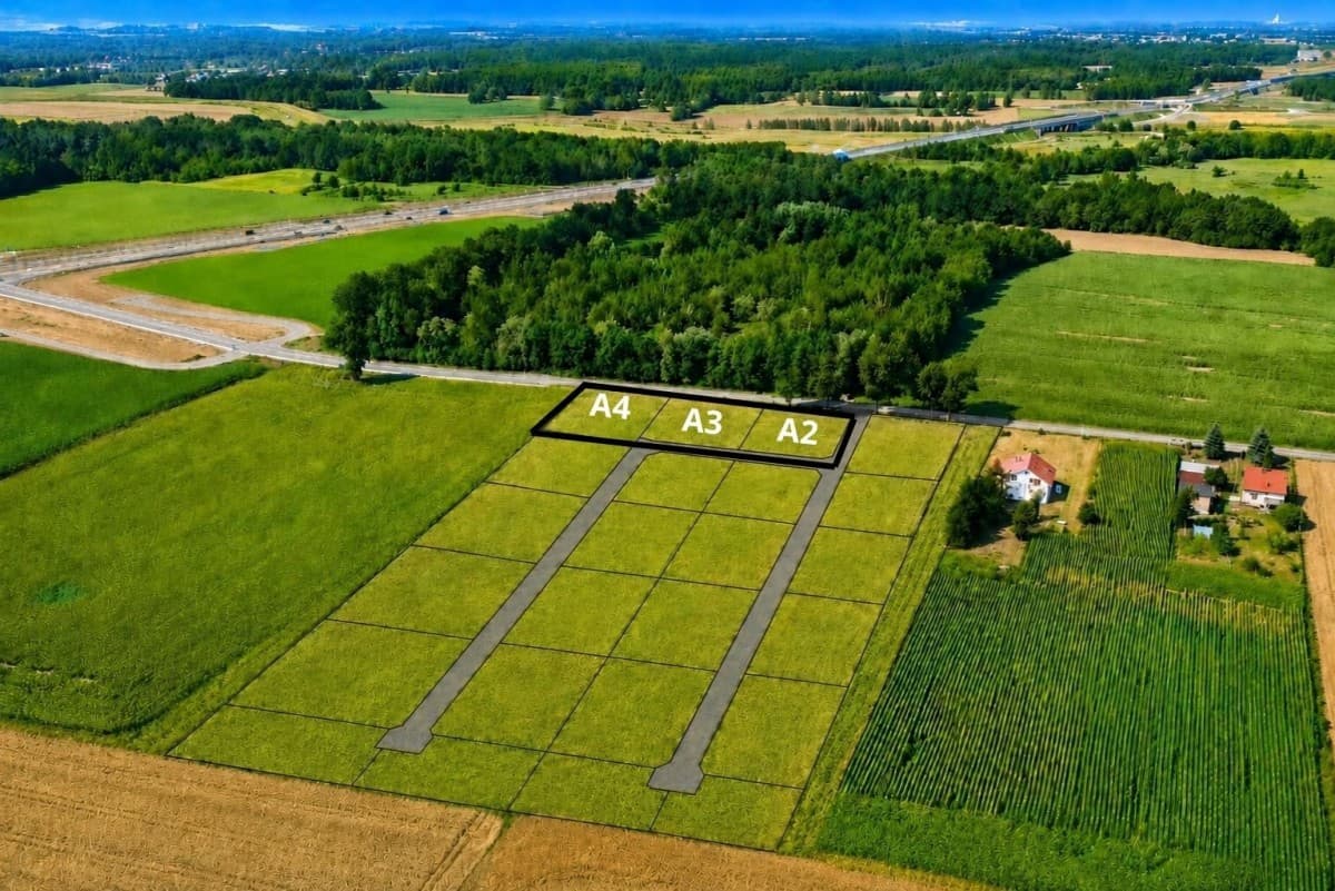 Działka - 2525 m² - ul. Bojszowska Jedlina