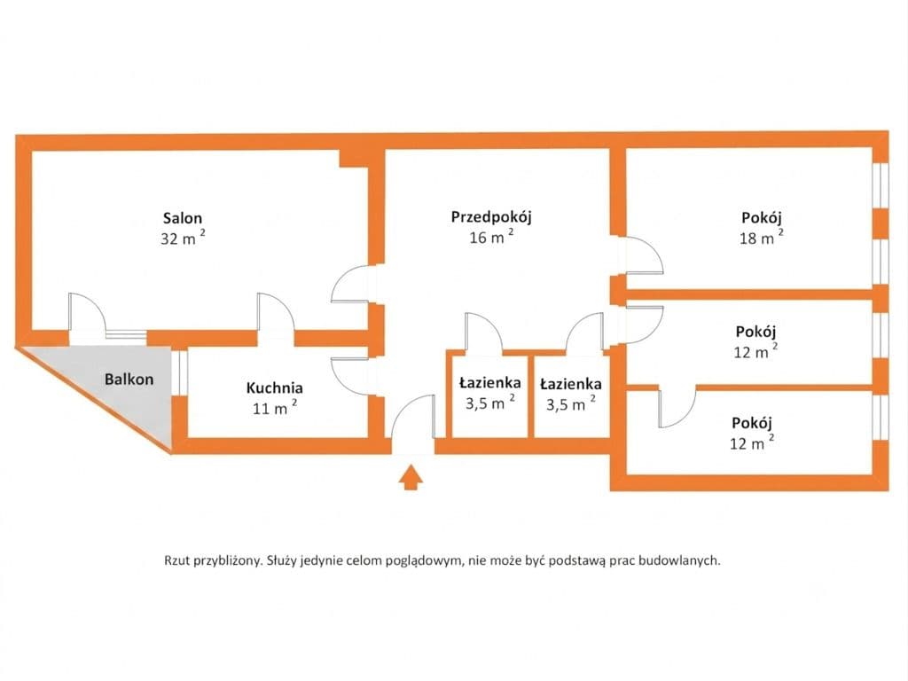 Mieszkanie - 4 pokoje - 108 m² - ul. kard. Stefana Wyszyńskiego Wrocław