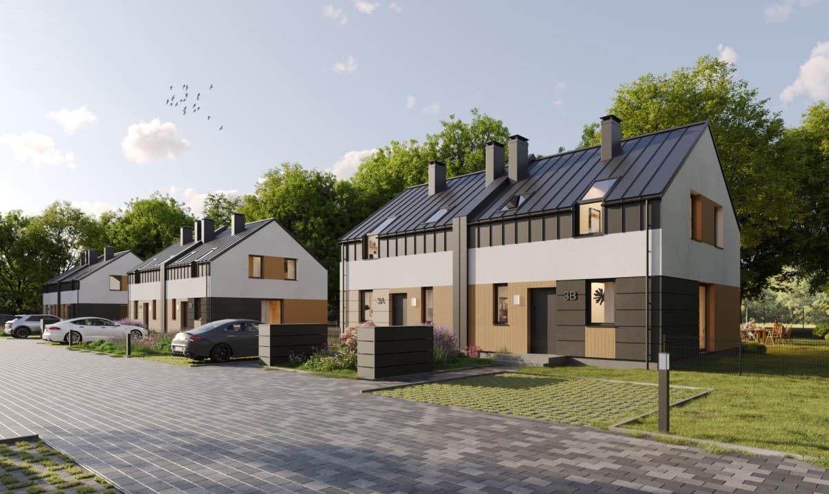 Dom - 4 pokoje - 82 m² - ul. Konwaliowa Rąbień AB