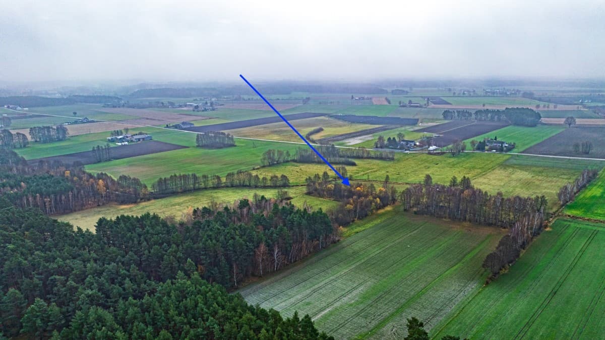 부지 - 6186 m² - Wierzchy