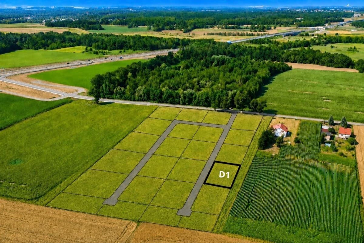 Działka - 917 m² - ul. Bojszowska Jedlina