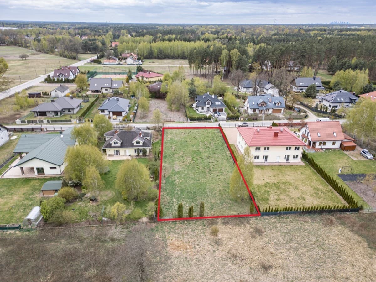 Parcela - 1478 m² - c/ Dębowa Wiązowna Wiązowna Kościelna