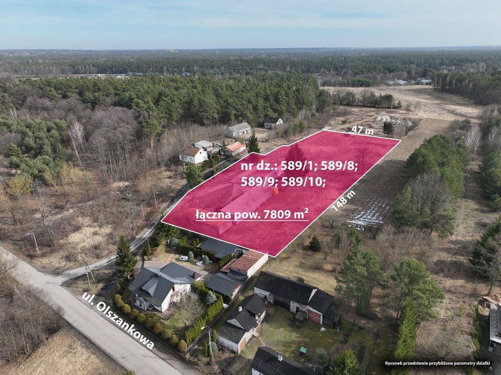Plot - 7809 m² - Olszankowa Street Skrzeszew