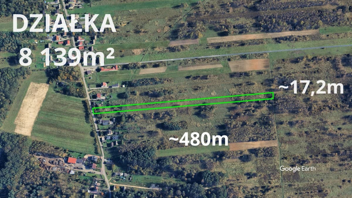 Terreno - 8139 m² - Gęzyn