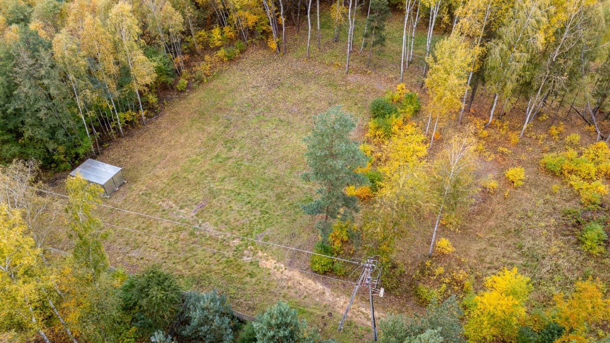 부지 - 1588 m² - ul. Leśna Zelów