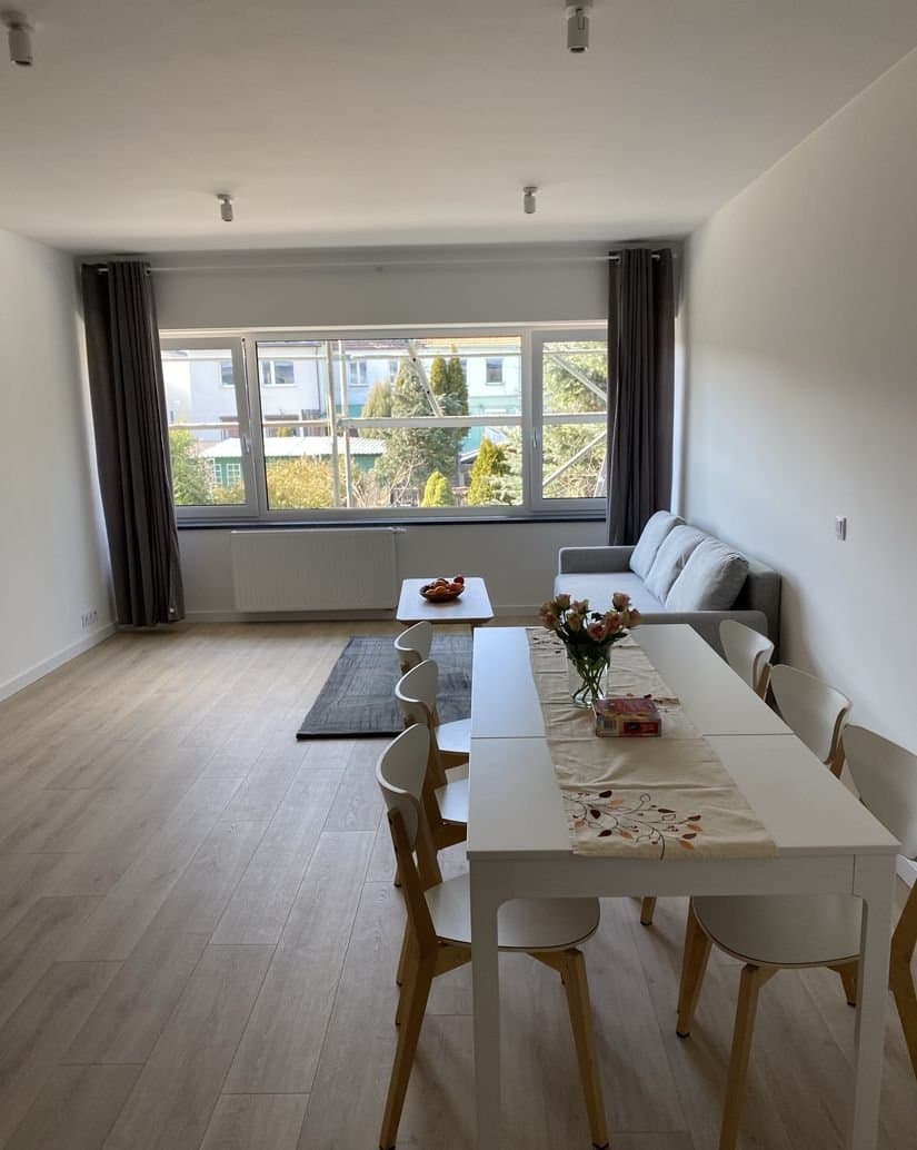Przestronne 2-pokojowe mieszkanie na wynajem w Śródmieściu, 53 m²